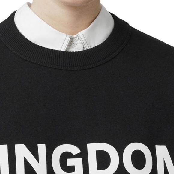 BURBERRY  Kingdom Print Cotton Sweatshirt - XXS - Picture 3 of 4